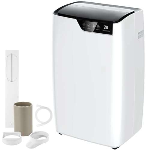 Nyxi 9000 BTU Air Conditioner Portable, Air Cooling & 24L/Day Dehumidifier Mode, 3-in-1 Unit - Sold by Nyxi-ltd FBA